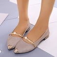 thumbnail image 2 of Chaussures Plates pour Femmes Chaussures Simples Mode en Cuir Chaussures Simples pour Femmes, 2 of 6