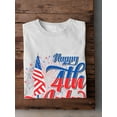 thumbnail image 3 of 4Th July Flag Fireworks T-Shirt Men -Image by Shutterstock, Male 3X-Large, 3 of 4