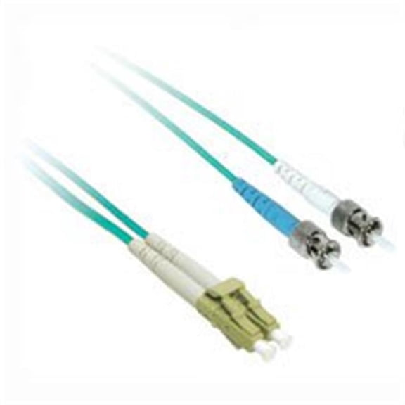 1m 10Gb LC-ST DUPLEX 50-125 MULTIMODE FIBER PATCH CABLE
