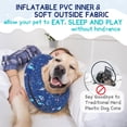 thumbnail image 3 of Miaocao Supet Inflatable Dog Cone Collar Alternative After Surgery, Doggie Neck Donut Collar Recovery ECollar for Post Surgery, Soft Dog Cone for Small Medium Puppies Cats, 3 of 6
