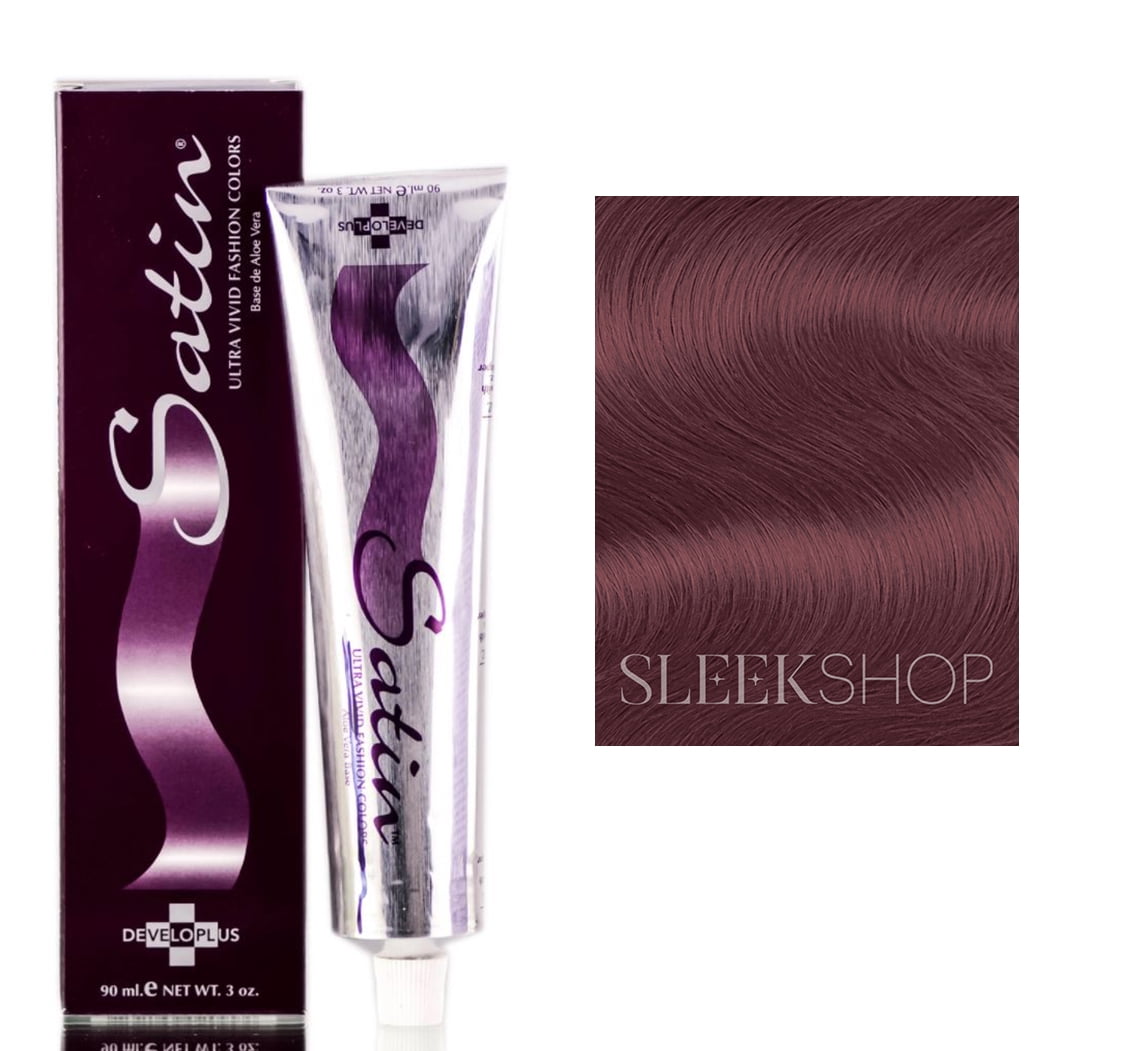 5M - Mahogany , Satin Hair Color - ultra vivid fashion colors, hair ...