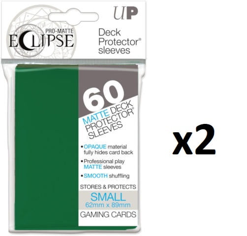 120 ULTRA PRO DECK PROTECTOR SMALL PRO-MATTE ECLIPSE Black SLEEVES IN STOCK! 