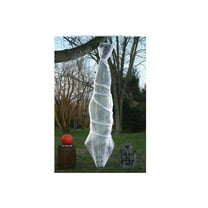 Fun World  Hanging Cocoon Corpse  Halloween Decoration  17 in. H x 8 in. W 1 pk