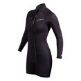 thumbnail image 2 of NeoSport 3mm Womens 2-Piece Step-In Suit - Black - 10, 2 of 4