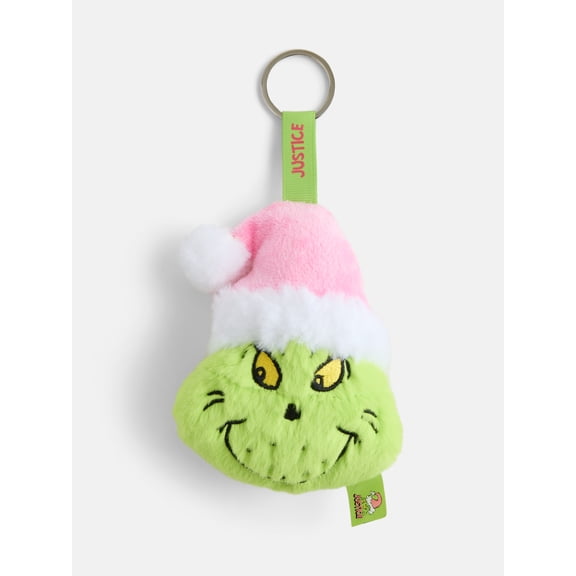 Justice Girls The Grinch Bag Charm, Green
