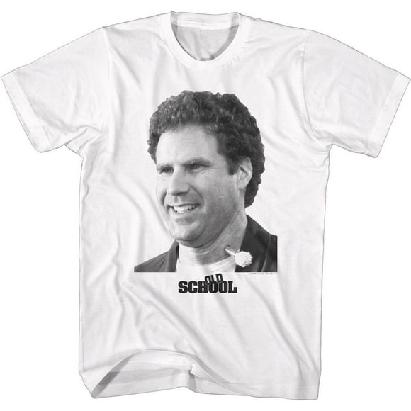 Old School Frank and Tranq White Adult T-Shirt