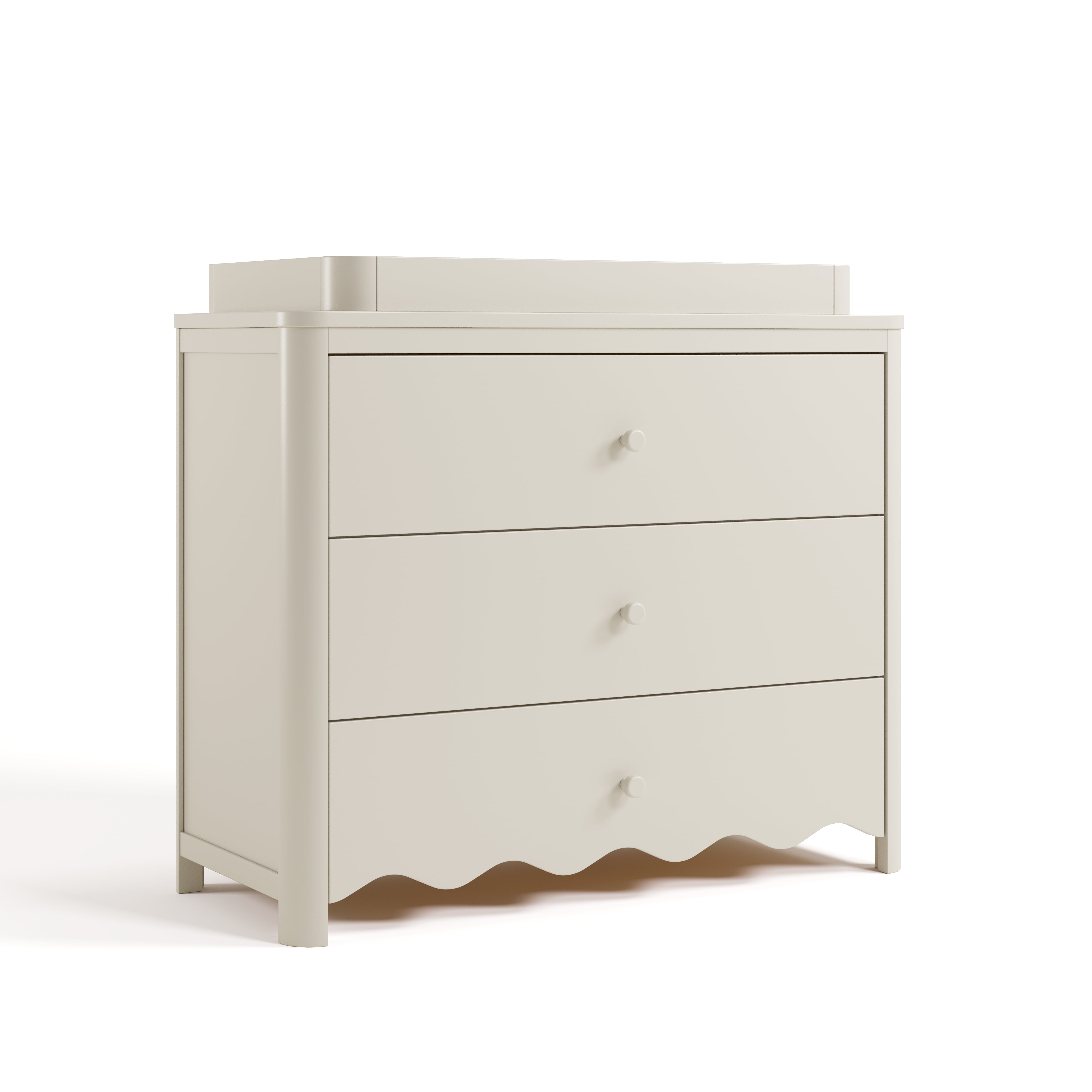 Art of Nursery by Storkcraft Casablanca 3 Drawer Chest with Removable Changing Topper, Frosted Oat