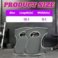 thumbnail image 2 of BESTSKY 2Pcs Knee Pads,Breathable Fiber Layer Knee Pads for Gardening,Cushioning and Shock Absorption Knee Pads for Men,Gray, 2 of 7