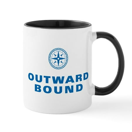 

CafePress - Outward Bound Compass Rose Mugs - 11 oz Ceramic Mug - Novelty Coffee Tea Cup