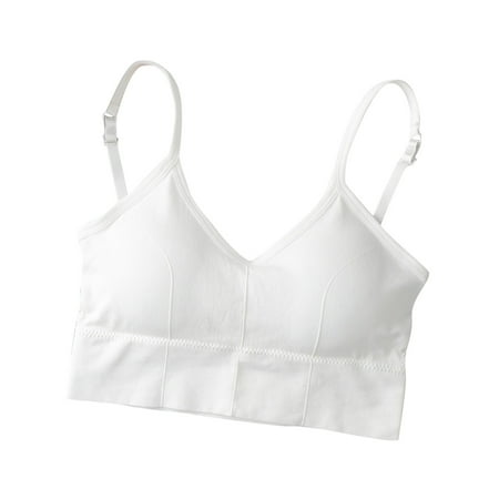

Floleo Bras for Women Deals Women s Bra Wire Free Underwear OnePiece Bra Everyday Underwear Wrap Chest Without Steel Ring Bras Valentines Day Gifts