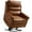 Orange, variant on Power Lift Recliner Chair for Elderly with Adjustable Headrest, 28" Wide Oversized Recliner with Massage and Heat