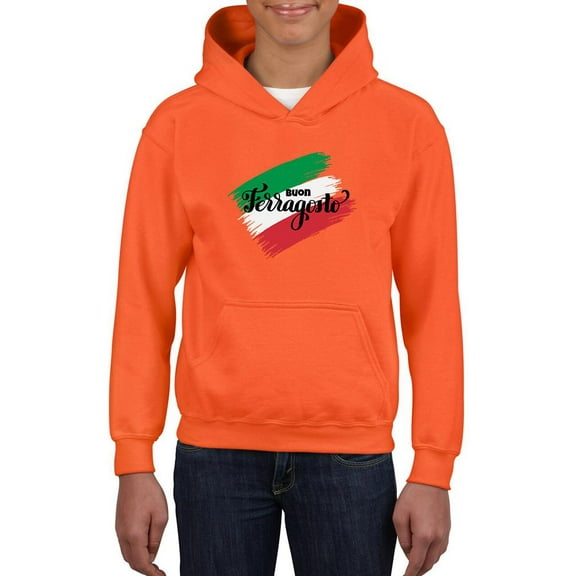 Buon Ferragosto Hoodie Juniors -Image by Shutterstock, Large