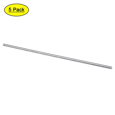 Uxcell HSS Steel Round Rod - 4mm X 200mm, High-Speed Steel Lathe Bar For DIY, Shafts, Tools & Crafts