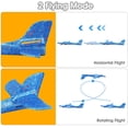 thumbnail image 3 of Allaugh 2 Pack  Airplane Toy with Launcher, Cool LED Light Foam Glider Planes Outdoor Toys Yard Games for Kids Ages 4-12 Y Xmas Gifts, 3 of 7