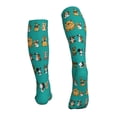 thumbnail image 4 of Compression Socks for Women and Men - Cartoon Dogs Compression Socks Circulation for Workout, 4 of 8