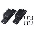 thumbnail image 3 of Door Barricade Brackets,2 Pack Drop Open Bar Holder for Home Security, 3 of 9