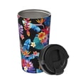 thumbnail image 2 of KLL Tropical Palm Leaves Pattern Stainless Steel Vacuum Insulated Tumbler - Carry Insulated Coffee Mug - Reusable Insulated Cold Brew Iced Coffee Cup Thermos, 2 of 8