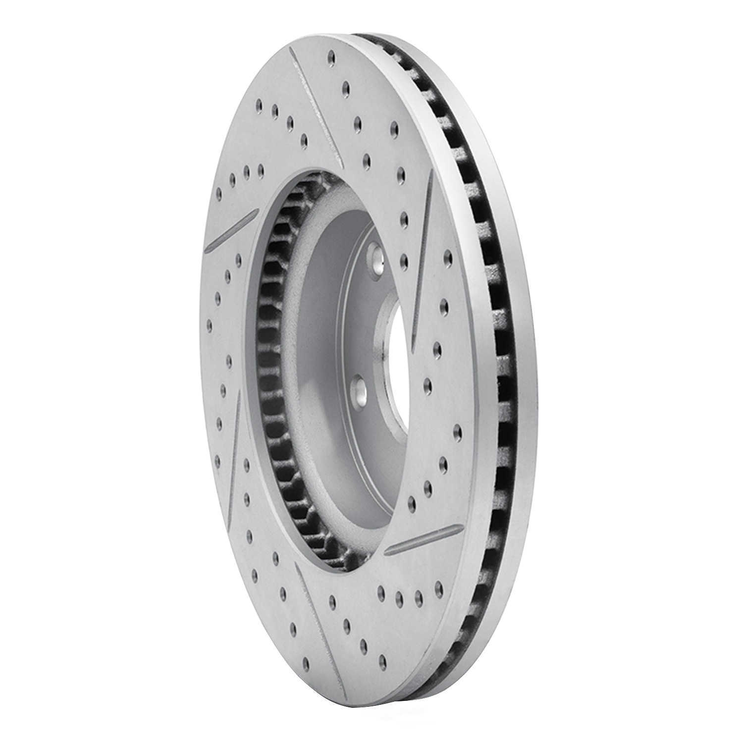 Dynamic Friction Company 830-80080L DFC Geoperformance Rotor - Drilled and Slotted