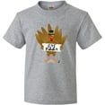 thumbnail image 3 of Inktastic Turkey Holding a Sign Says Eat Pizza Youth T-Shirt, 3 of 5