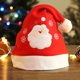 thumbnail image 1 of Gorro Navideño Hot6sl de Terciopelo para Adultos Gorro de Papá Noel, 1 of 6