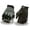 BLK/GREY, variant on Milwaukee Leather Men's Mesh Racing Gloves w/ Leather Palm