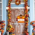 thumbnail image 3 of WILLED Thanksgiving Turkey Door Hanger Give Thanks Wooden Door Decor Rustic Thanksgiving Decorations Turkey Plaque Hanging Turkey Door Sign for Fall Autumn Harvest Farmhouse Home, 3 of 7