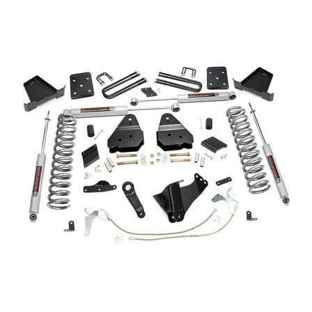 Rough Country 6" Lift Kit (fits) 2011-2014 Super Duty F250 4WD Gas | N3 Shocks | Suspension System | 533.20
