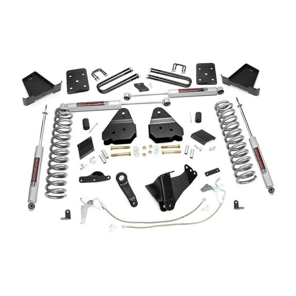 Rough Country 6" Lift Kit (fits) 2011-2014 Super Duty F250 4WD Gas | N3 Shocks | Suspension System | 533.20