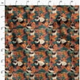 thumbnail image 3 of Soimoi Poly Taffeta Green Fabric By the Yard - 56 Inch Wide - Geometric Abstract Print Fabric - Modern and Symmetrical Designs for Contemporary Styles Printed Fabric, 3 of 6