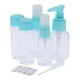 thumbnail image 1 of Conjunto de Embotellado de Plástico Yinane Mujer Viaje Botellas Artículos de Tocador Champú Azul, 1 of 7