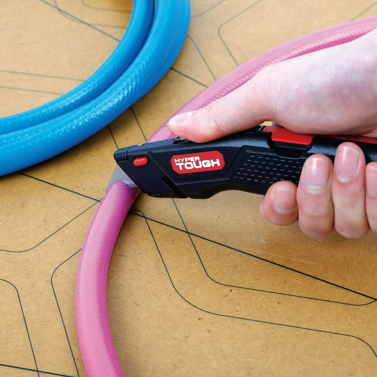 Hyper Tough Retractable Utility Knife with Quick-Change Blades