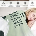 thumbnail image 3 of Orinice Panda Encouragement Warm Lightweight Blanket Soft Fleece Blankets All Seasons Decor Gifts Exquisite Gifts 50x60in, 3 of 6