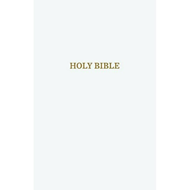 KJV Cadeau & Award Bible (3164W, Cuir Blancflex)