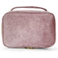 thumbnail image 1 of Bolsa de maquillaje, bonita bolsa de cosméticos de felpa, organizador de viaje para accesorios, 1 of 5