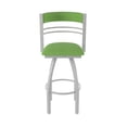 thumbnail image 5 of 860 Hunter 36" Swivel Bar Stool with Anodized Nickel Finish and Graph Parrot Seat and Back, 5 of 5