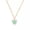 Blue, variant on Cute Butterfly Pendant Necklace Women Gold Color Chain Statement Charm Jewelry-Gray
