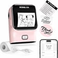thumbnail image 4 of Rongta Mini Bluetooth Sticker Printer, Portable Thermal Label Maker for Kids DIY, Scrapbooking, Journaling, Photos & Study Notes – Pink, 4 of 10