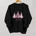 thumbnail image 5 of Cadancy Christmas Sweatshirt for Women Xmas Tree Cute Print Crew Neck Pullover Tops Funny Winter Fashion Holiday Long Sleeve Shirts Party Casual Outfits 2025, 5 of 5