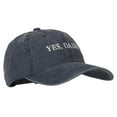thumbnail image 5 of Daddy Embroidered Unstructured Dyed Cotton Cap - Navy OSFM, 5 of 5