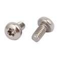 thumbnail image 2 of Tornillos de cabeza redonda Torx de acero inoxidable 304 M2x4mm, 60 piezas, 2 of 3