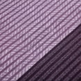 thumbnail image 5 of Dintszyayue Purple Stripe Comforter King Size,3Pcs Reversible Microfiber Bedding Set Adult(90"x104"), 5 of 7