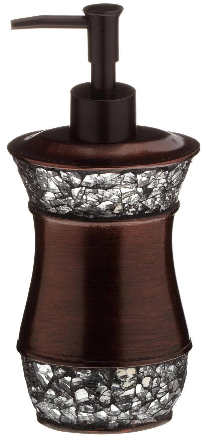 Popular Bath Elite Orb Collection Bathroom Waste Basket