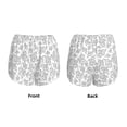 thumbnail image 5 of Lsque Snake Printed Women's Running Shorts with Liner Pockets,Elastic Quick Dry Workout Athletic Gym Yoga Shorts,Womens High Waist Shorts-X-Large, 5 of 9
