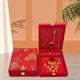 thumbnail image 1 of caja ,joyero organizador con ,caja de almacenamiento de exhibición de joyería portátil,Caja de almacenamiento de joyería de boda de terciopelo,Caja de regalo del anillo del Yinane caja de joya, 1 of 8