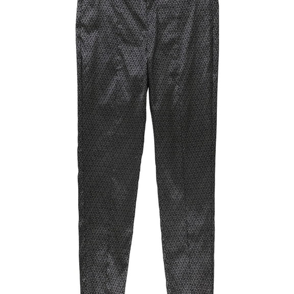 Alfani Womens Glitter Casual Trouser Pants, Metallic, 12