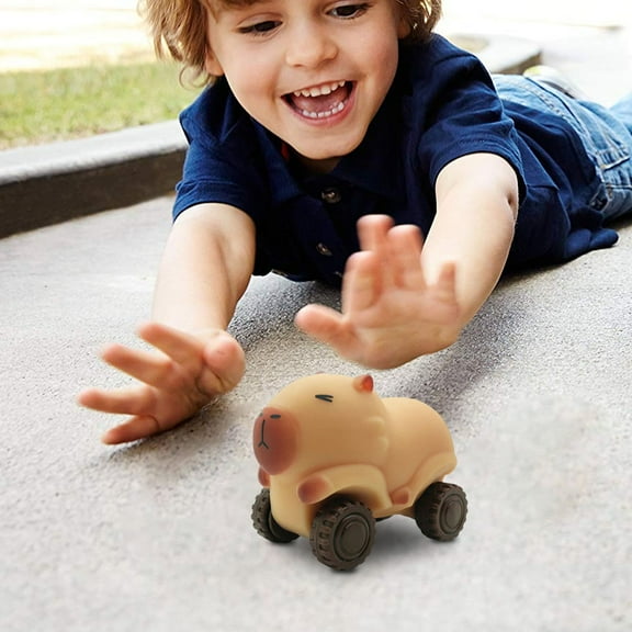 Stretch Recovery Car Toy, Rubber Stretchable Pull Vehicle, Bouncy Scooter with Wheels, Motor Skill Development Toy, Flexible Transformer Car for Kids