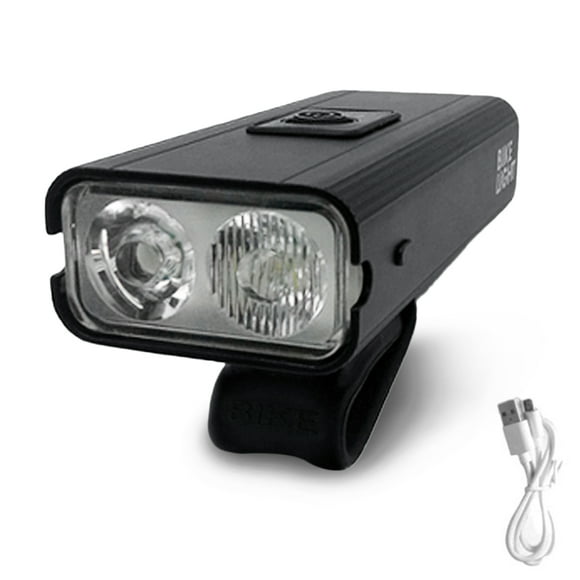 Labymos LED Bicycle Light USB Rechargeable Power Display Mountain Road Bike Front Lamp USB Rechargeable Waterproof Cycling Headlight Cycling Equipment