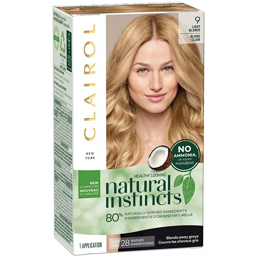 Natural Instincts NonPermanent Color, 09 Light Blonde 1 ea (Pack of 3