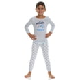 thumbnail image 2 of Cudlie Boys’ 4-Piece Pajama Set, Cotton Blend Sleepwear, 2 Tops & 2 Bottoms – Sizes 12M–5T, 2 of 7