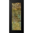 thumbnail image 2 of Goldberger, Jennifer 7x14 Black Modern Framed Museum Art Print Titled - Safari Abstract II, 2 of 5